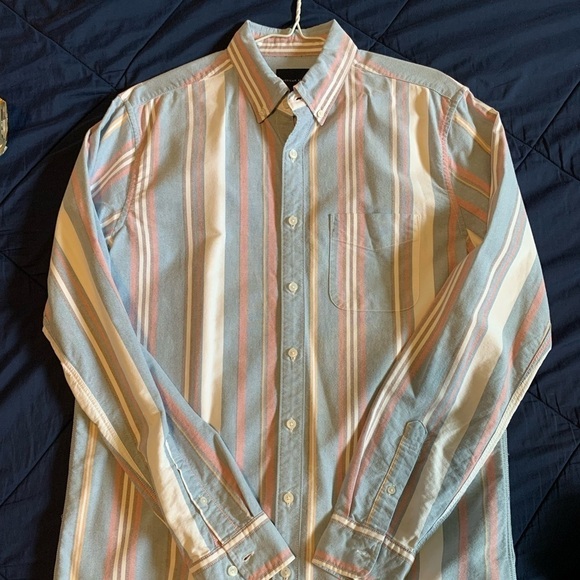 American Eagle Mens Button Down - Medium Tall - Picture 2 of 6
